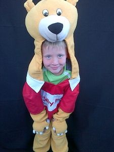Kids Costumes to Hire - Jelly Bear Onesie - CHILD